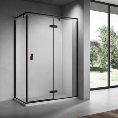 China Modern High Quality Standard Germany Gold Shower Enclosure For Sale Philippines With All Glass Certificate for sale