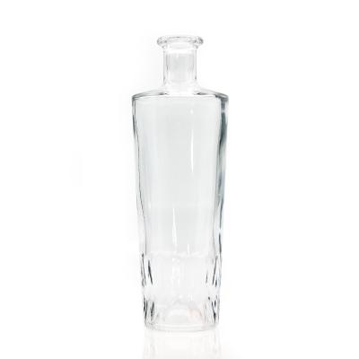 China Beverage Customized Vodka Glass Bottle 500ml 750ml 1l Empty Vodka Bottle for sale