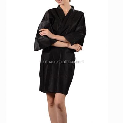 China SMS Disposable Robes SPA Kimono for Tanning, SPA and Salon, Skin Care Treatments for sale