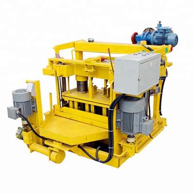 China QT40-3A Hydraulic Mobile FLY ASH Egg Laying Block Machine for Ghana, Nigeria for sale