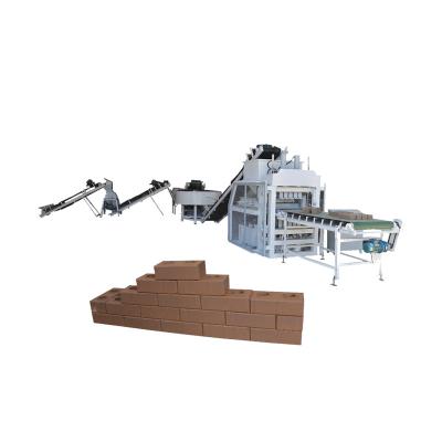 China Clay SYN 5-5 Automatic Hydraulic Compressed Clay Interlocking Clay Brick Machine Price for sale