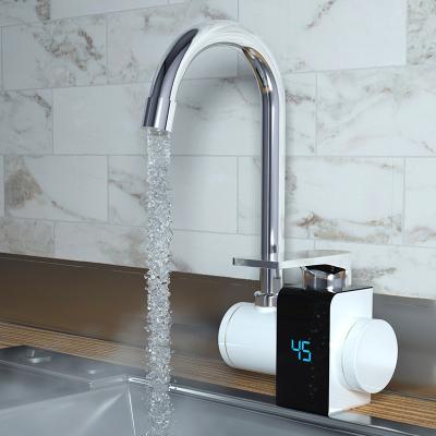 China Factory Price Hotel Bathroom Faucet Plastic Faucet 3S Hot Cold Dual-Use Heater 3000W New Cheap Design for sale