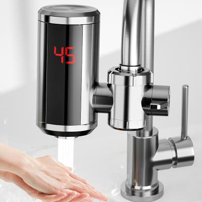 China Hot Sale Hotel China Bathroom Kitchen Led Digital Display 110V 220V Heater Faucet Instant Water Tap for sale