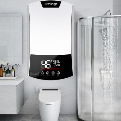 China Wholesale Low Moq 6000W Shower Water Heater Wholesale Low Moq 6000W Electric Remote Control Instant Tankless Self-Modulating Touch and Electric Instant Water Heater for sale