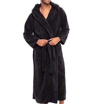 China Breathable High Quality 100% Polyester Microfiber Flannel Fleece Mens Printed Towel Bathrobe for sale