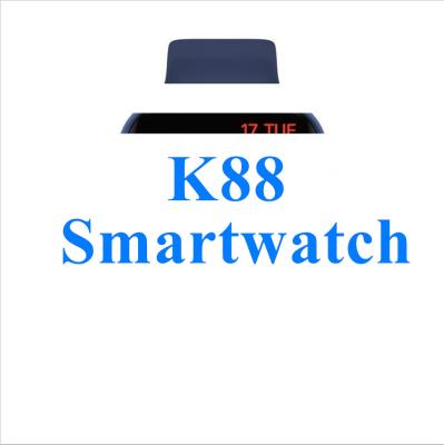 China Build in Sports K88 Instant Smart Watch for Men Women Blood Pressure Heart Rate Blood Oxygen Monitor Waterproof Pedometer k88 smartwatch for sale