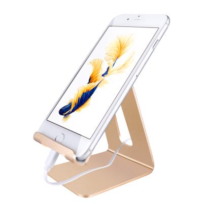 China Wholesale Adjustable Aluminum Cell Phone Holder Bracket Stand Mobile Phone Holder for sale