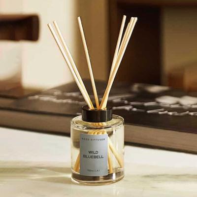 China Wholesale Customized Logo Home Decor Aroma Bottle Glass Tubular Diffuser Bottles Hot Sale Home Office Hotel Bedroom Customized for sale