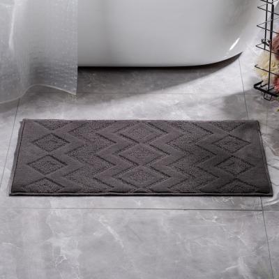 China Fast Drying Modern Style Bathroom Mat With Softness Plush for sale