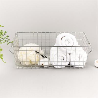 Китай multifunctional Household bathroom Stainless Steel Wire Basket organizer продается