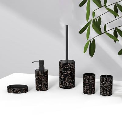 China Ronde badkamer set accessoires Perfecte combinatie voor moderne badkamers Te koop