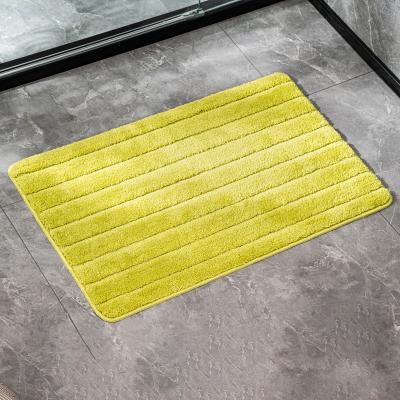 China Alfombras de baño de secado rápido de alta absorción para un baño limpio y seco en venta