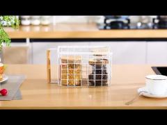multifunctional metal ktichen organizer basket fruit basket