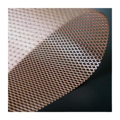 China Faraday Cage Faraday Cage Copper Wire Mesh Cloth Thin Red EMI EMF RFID Shielding Cloth Korea 200 250 300 325 Mesh Ultra Fine 40 60 77 Micron for sale