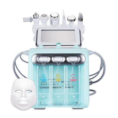 China Peel Tightening 2021 Best Sellers Portable Machines Led Jet Peel Mask Water Bubble Oxygen Machine for sale