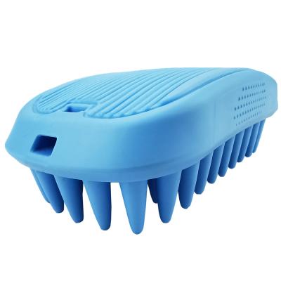 China Sustainable Pet Cats Grooming Massage Product Hair Remover Fur Brush Comb for sale