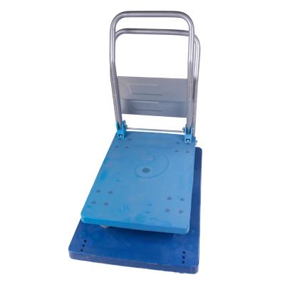 China 150kg 300kg 500kg High Quality Mobile Platform Easy Folding Folding Handtruck for sale