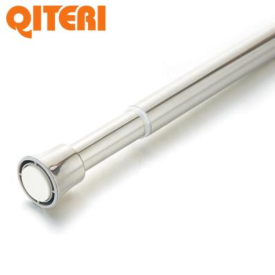 China Extension Shower Extend Curtain Rod Stainless Steel Bath Rail for sale