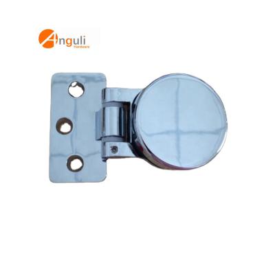 China DL-519 Modern Zinc Alloy Round Glass Door Hinge Shower Hinge Connector for sale