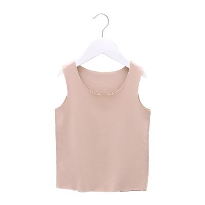 China Breathable Modal Fiber And Spandex Kids Baby Suit Single Sleeveless Basketball Boys Invest for sale