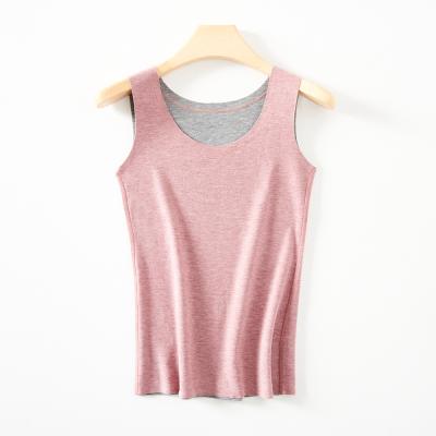 China 2021 New Products Female Winter Seamless Wool Heat-gathering Sleeveless Vest QUICK DRY For Women for sale