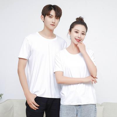 China Compressed Quality Guaranteed Appropriate Price Couples Men And Women's T-Shirts for sale