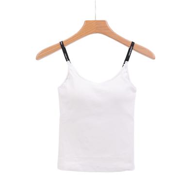 China Comfortable And Breathable Made In China Top Quality Best Ladies Bra U-Neck Vest for sale