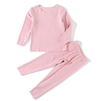 China 2021 New Autumn Long Sleeve Children's Leisure QUICK-DRY Solid Color Cationic Suit for sale