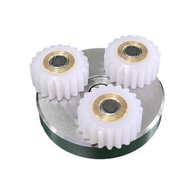 China 60mm 24v150w 3000rpm dc gear totally enclosed motor for automatic door with reducer for sale