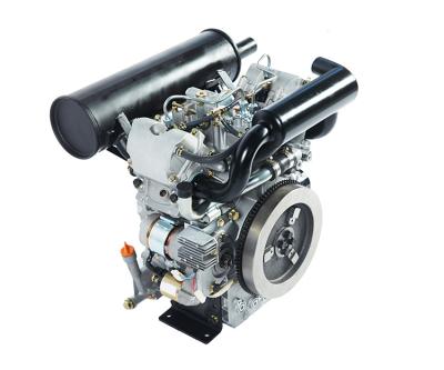 China 2021 Wholesale 28.5hp 2 Cylinder Water Cooled Small Marine Diesel Engine ZH2110C for sale