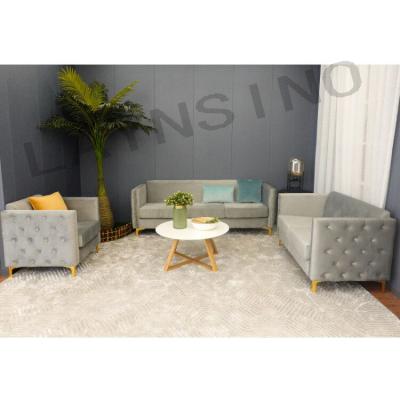 China Furniture Sofa Set, Gray Sectional Fabric Sofa Set from Sofa Set Nordic Living Room for sale