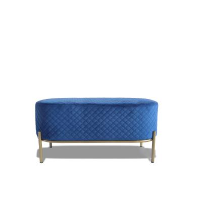 China stool home & Modern Luxury Ottoman Laynsino Bench Adorned Upholstered Ottoman Bench for sale