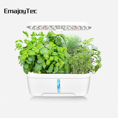 China Quick Growing Newest Style Indoor Garden Smart Kit Small Tools Smart Desks Lamps Plant Pots With Light for sale