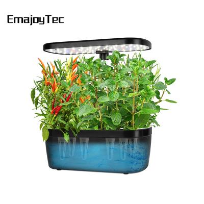 China Quick Growing Mini Garden Indoor Gardening System Making System Hydroponic Indoor Herb Garden Skillful Intelligent Intelligent System Pot With Led for sale