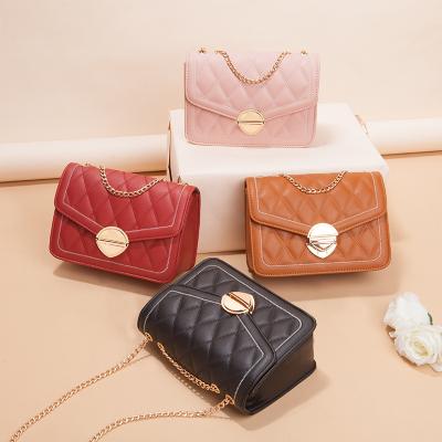 China Up-to-date hot sale ringer lady bag fancy sweet cross - body handbag chain bags for girls shoulder for sale