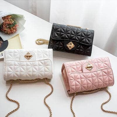 China Spring Lingge messenger bag chain women's handbag women's bag up-to-date and fragrance new single shoulder women's summer small for sale