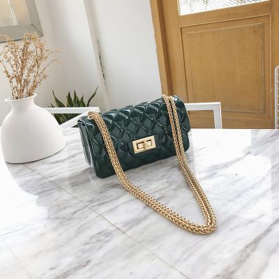 China 2021Fashion New Fashion Women's Handbag Luxury Cross-shaped Mini Shoulder Bag PVC Bag for sale