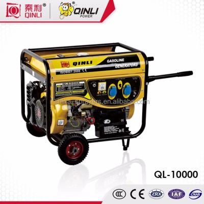 China Customized Widely Used 14hp Gasoline Generator Set QL-10000 for sale