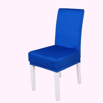 China OEM Different Colors Blue Green Peach Orange Red Chair Cover for Dining Chair for sale