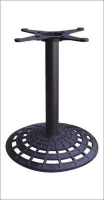 China YLX-019 Die-Casting Steel Round Table Base with Cross Top for Table use for sale