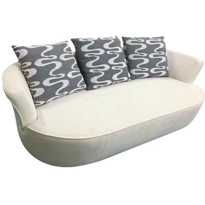 China YLX-3117 Light Gray Comfortable Spring Lounge Sofa for 2-3 Peoples for sale