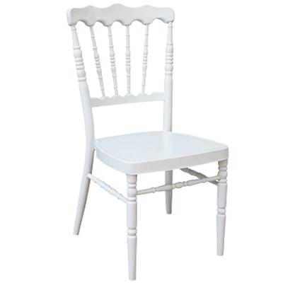 China YLX-2010 Stackable White Chiavari Chair for Wedding Party Places for sale