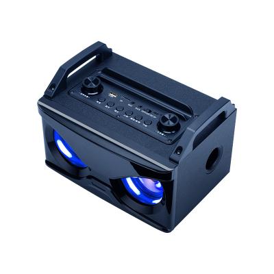 China 2021 Hot Selling Plastic LED Lights Partybox DJ Powered Portable Wireless Karaoke Speaker Party Speaker for sale