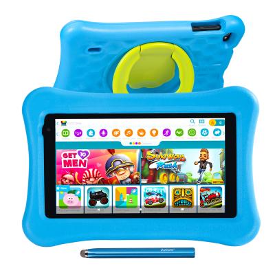 China GMS 2020 Kid Tablet PC Hard Android 7 Inch Educational Cheap Children Kids Learning Tablets PC for sale