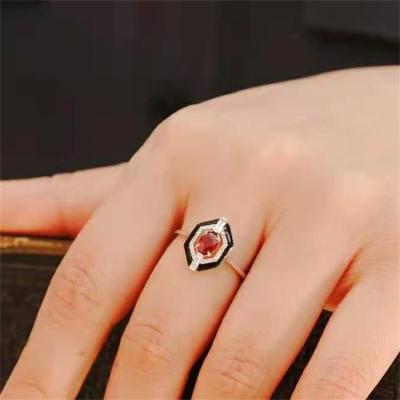 China 2022 CLASSIC Wholesale Fashion Design Rings Women Jewelry Set Rings Pure 18k Gold Jewelry for sale