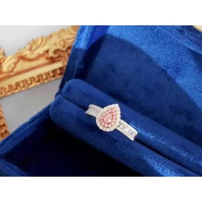 China Professional Vintage Hot Selling Jewelry Elegant Charming Customized Women Diamond Wedding Ring for sale