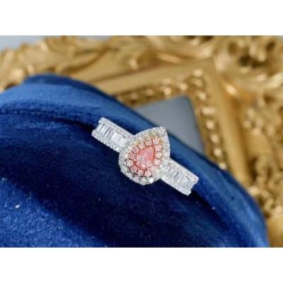 China New Design Vintage Charm Classic Eternity Flowering Diamond Women Diamond Jewelry Ring Good Quality for sale