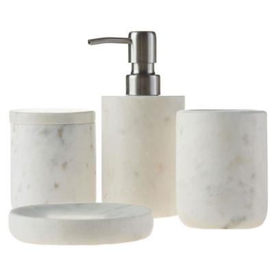 China Wholesale Modern Hot Selling Pricesy White Bathroom Accessor Suite, Washroom Accessories Bathroom Accessories Set, Luxury Bathroom Set for sale