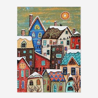 China Wholesale Diamond Painting 5D Full Drill Bedroom Embroidery Wall Painting Decor OEM/ODM DIY Gift Environmental Friendly Picture Cartoon for sale