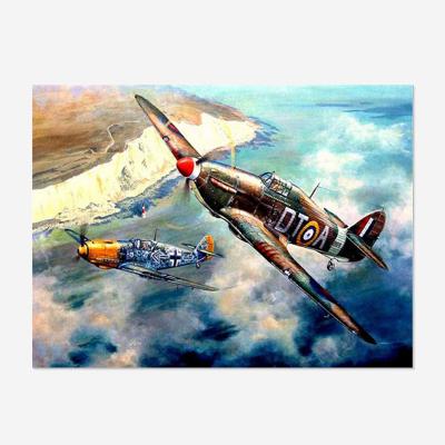 China Airplane Aircraft 5D Diamond Painting Kids Gift Full Drill Fashion Canvas Diamond Painting DIY Embroidery Kit Environmental Friendly for sale